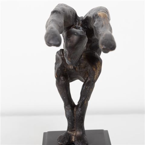 Luxe By Peter's - Resin Dancer On Granite Base 23cm