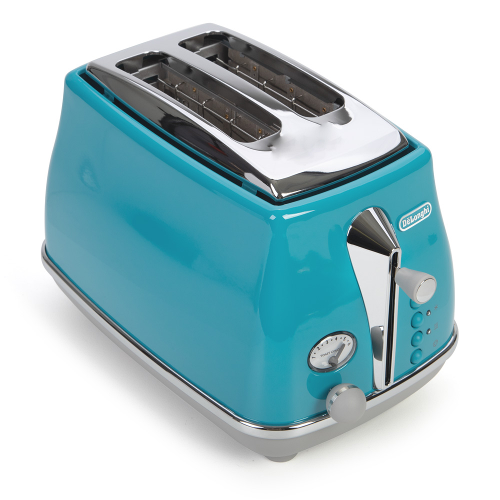 NEW DeLonghi Icona Capitals 2 Slice Toaster CTOC2003 L. Azure