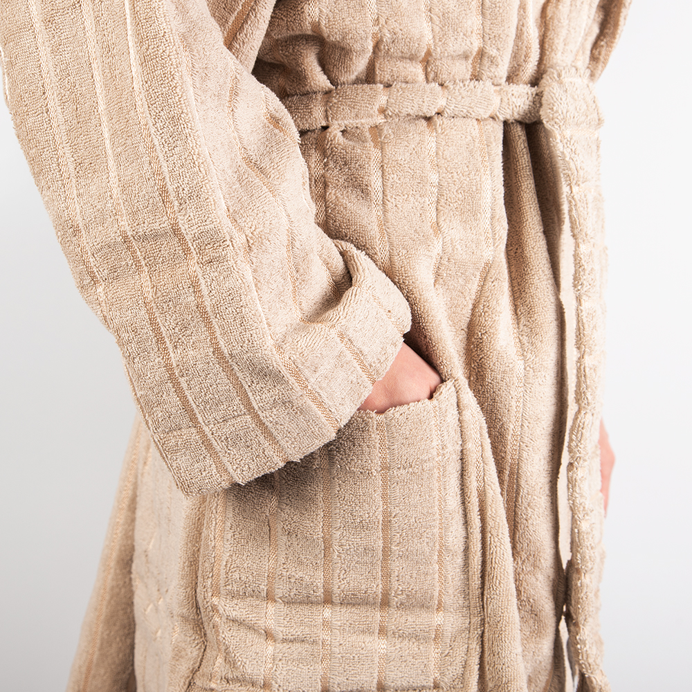 NEW Cord Robes Cord Stripe Robe Linen eBay