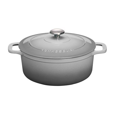 Chasseur - Round French Oven Celestial Grey 24cm/4L
