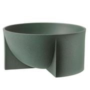 iittala - Kuru Ceramic Bowl Moss Green 24x12x24cm