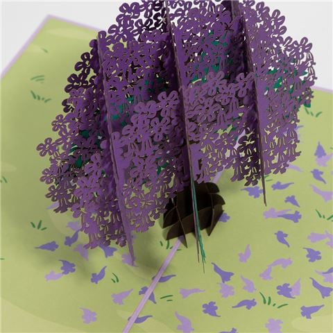 Colorpop - Jacaranda Tree Card