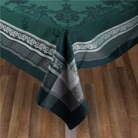 Garnier-Thiebaut Fontainebleau D/Green T/Cloth 174x364cm - Peter's of Kensington