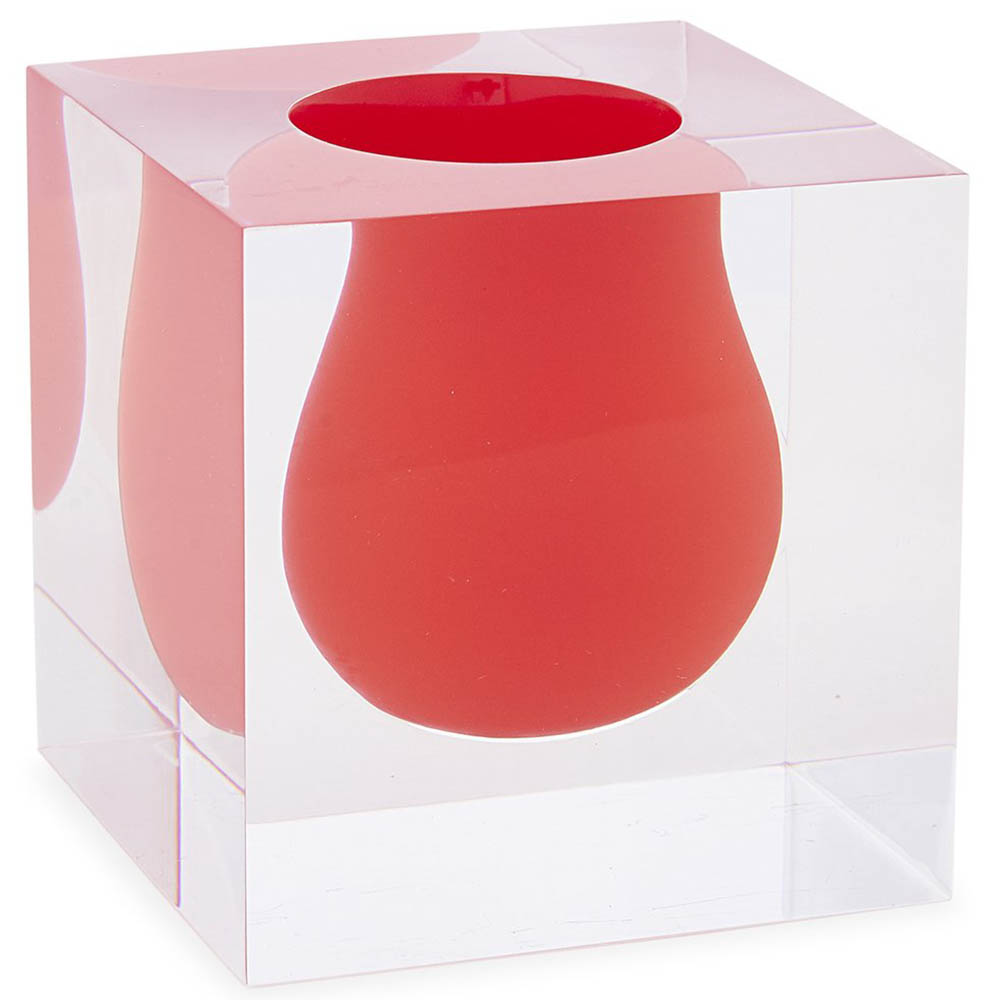 Jonathan Adler - Bel Air Mini Scoop Vase Red | Peter's of Kensington