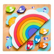 Kiddie Connect - Large Sun And Rainbow Puzzle