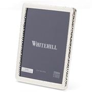 Whitehill - Art Deco Photo Frame Brushed Silver 13x18cm