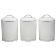 Ecology - Abode Tea, Coffee & Sugar Canister Set 3pce
