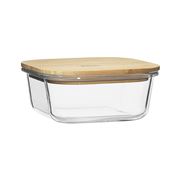 Ecology - Nourish Square Storage With Bamboo Lid 15cm