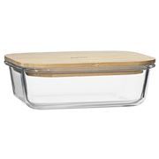 Ecology - Nourish Rectangle Storage With Bamboo Lid 20x15cm