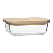Ecology - Nourish Rectangle Storage With Bamboo Lid 17x12.5