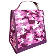 Sachi - Insulated Junior Lunch Pouch Camo Pink
