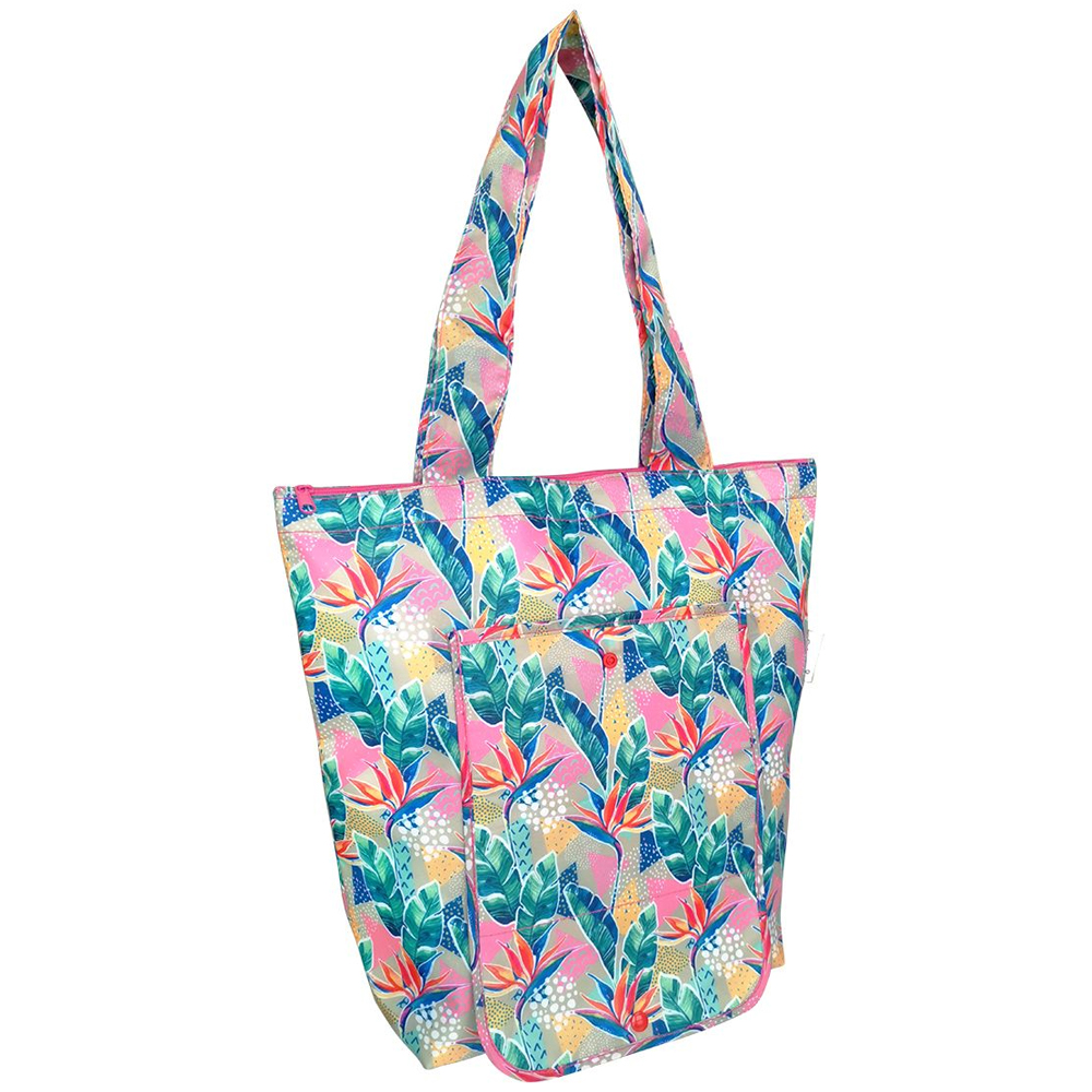 sachi insulated folding market tote