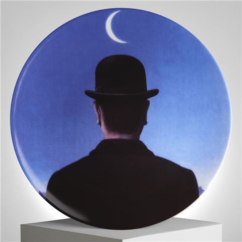 Ligne Blanche Magritte Maitre d'Ecole Limoges Plate 21cm - Peter's of Kensington