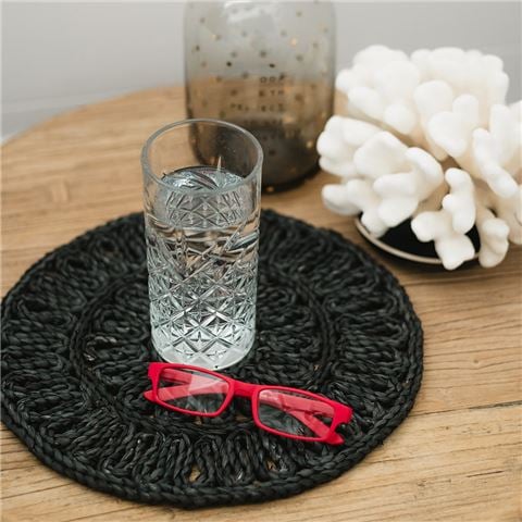 A.Trends - Burleigh Placemat Black 30cm