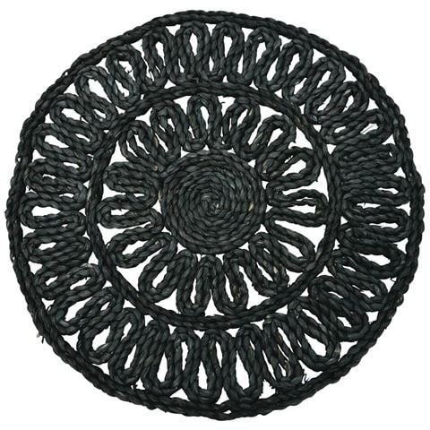 A.Trends - Burleigh Placemat Black 30cm