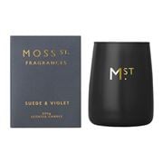 Moss St - Suede & Violet Candle 320g