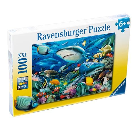 Ravensburger - Shark Reef Puzzle 100pce | Peter's of Kensington