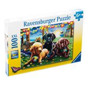 Ravensburger - Puppy Picnic Puzzle 100pce