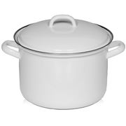 Riess - Classic Saucepot With Lid White 20cm/3.5L
