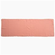 Baci Milano - Peach Colour Plain Linen Runner 150x40cm