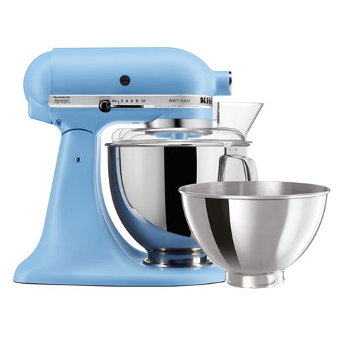 KitchenAid - KSM160 Stand Mixer Velvet Blue | Peter's of Kensington