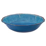 Le Cadeaux - Antiqua Salad Bowl Blue 35cm