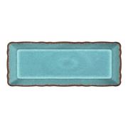 Le Cadeaux - Antiqua Baguette Tray Turquoise 38x14.5cm