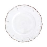 Le Cadeaux - Antique White Dinner Plate w/Scallop Rim 28cm
