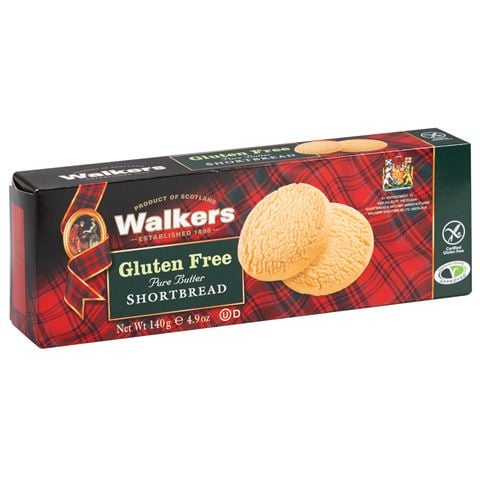 Walkers - Gluten Free Shortbread Rounds 140g