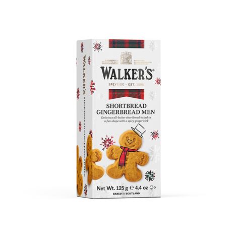 Walkers - Shortbread Gingerbread Men 125g