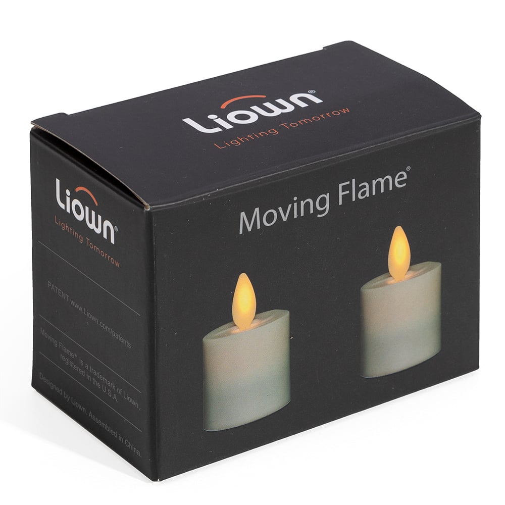 Liown Flameless LED Tealight Candle Set 2pce Peter's of Kensington