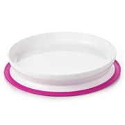 OXO Tot - Stick & Stay Suction Plate Pink