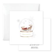 The Lust List - Gift Card Snow Globe Jingle All The Way