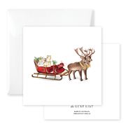The Lust List - Gift Card Pack Of 6 Santas Sleigh
