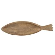 Coastal Home - Natural Wood Fish Serving Platter 50cm