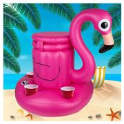 Bigmouth - Pink Flamingo Inflatable Cooler