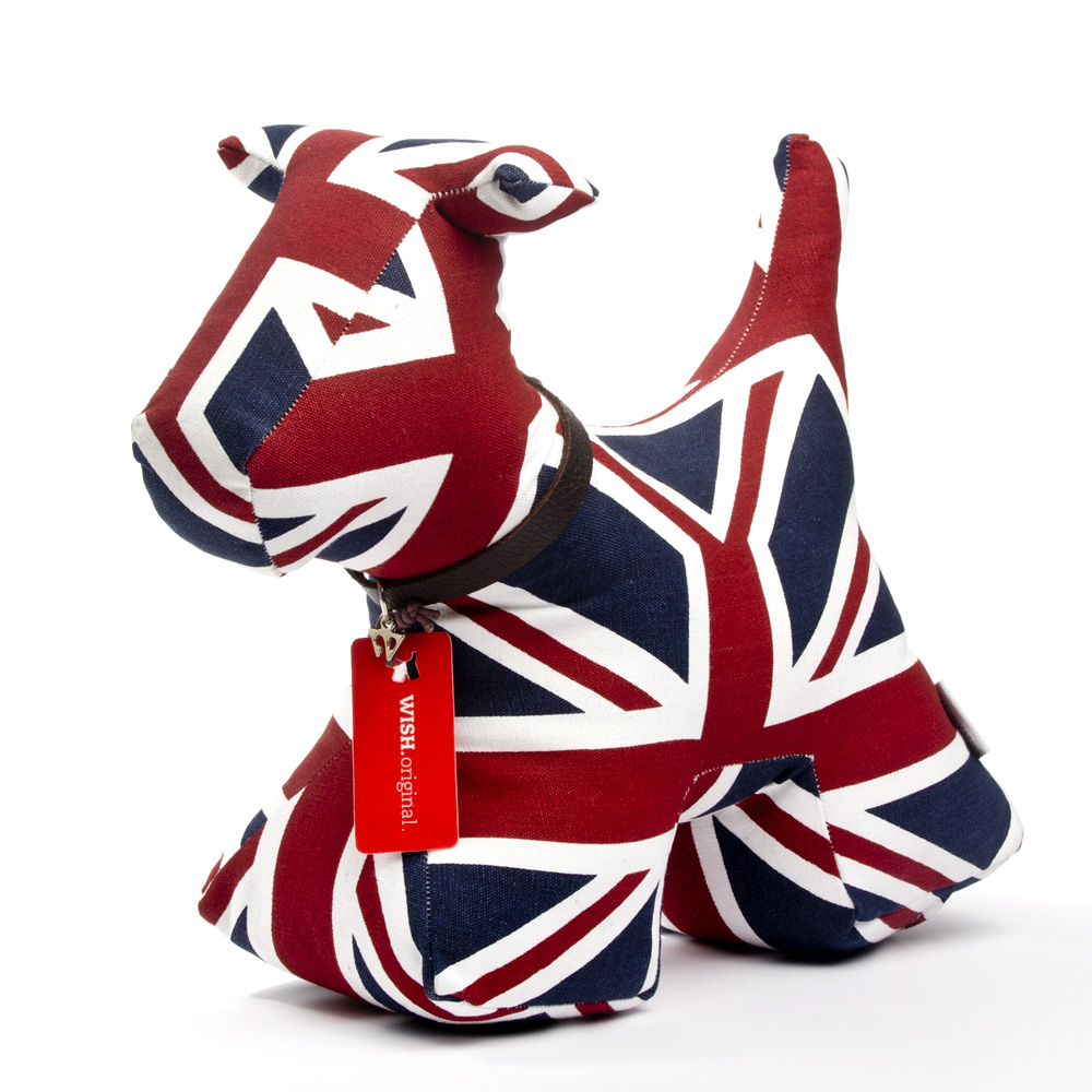 Wish.Original Big Jack Colour Dog Doorstop