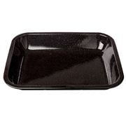 Falcon - Enamel Baking Tray Speckled Black & White 37cm
