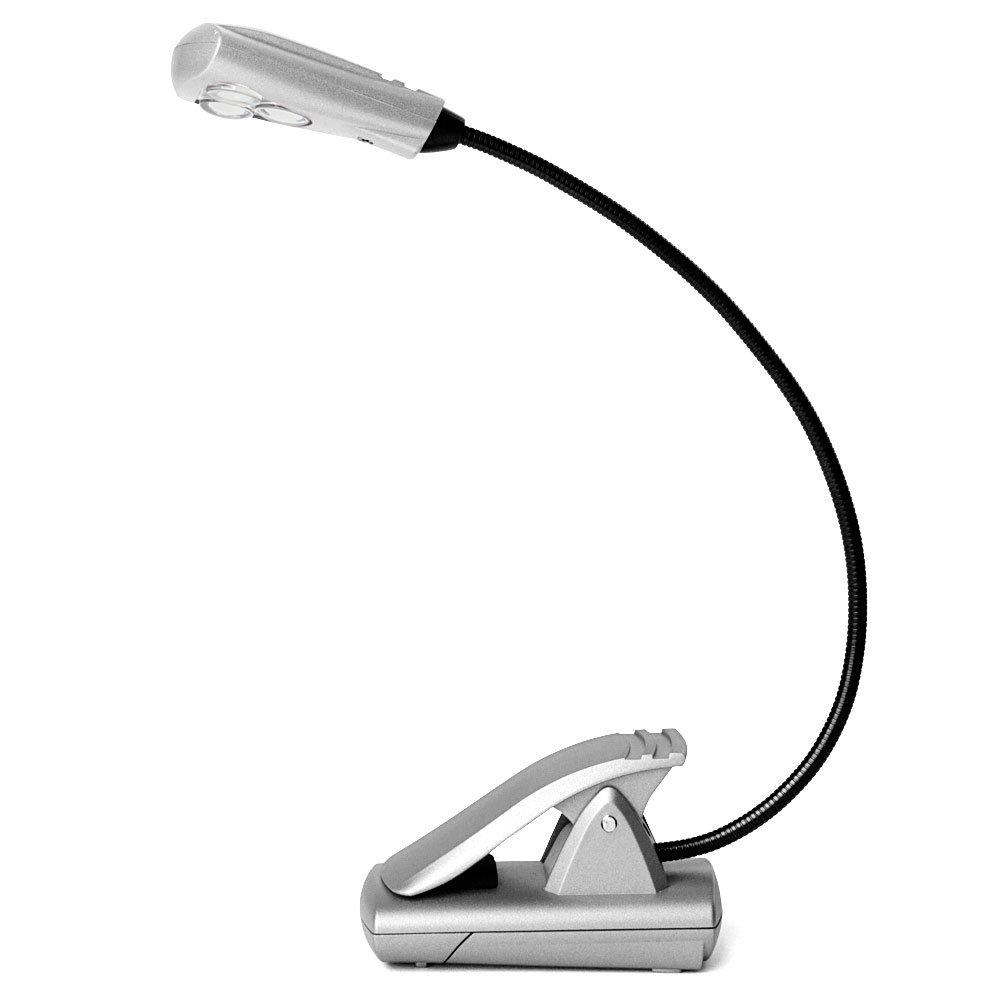 TechniCOOL Ultraflex3 LED Book Light Silver