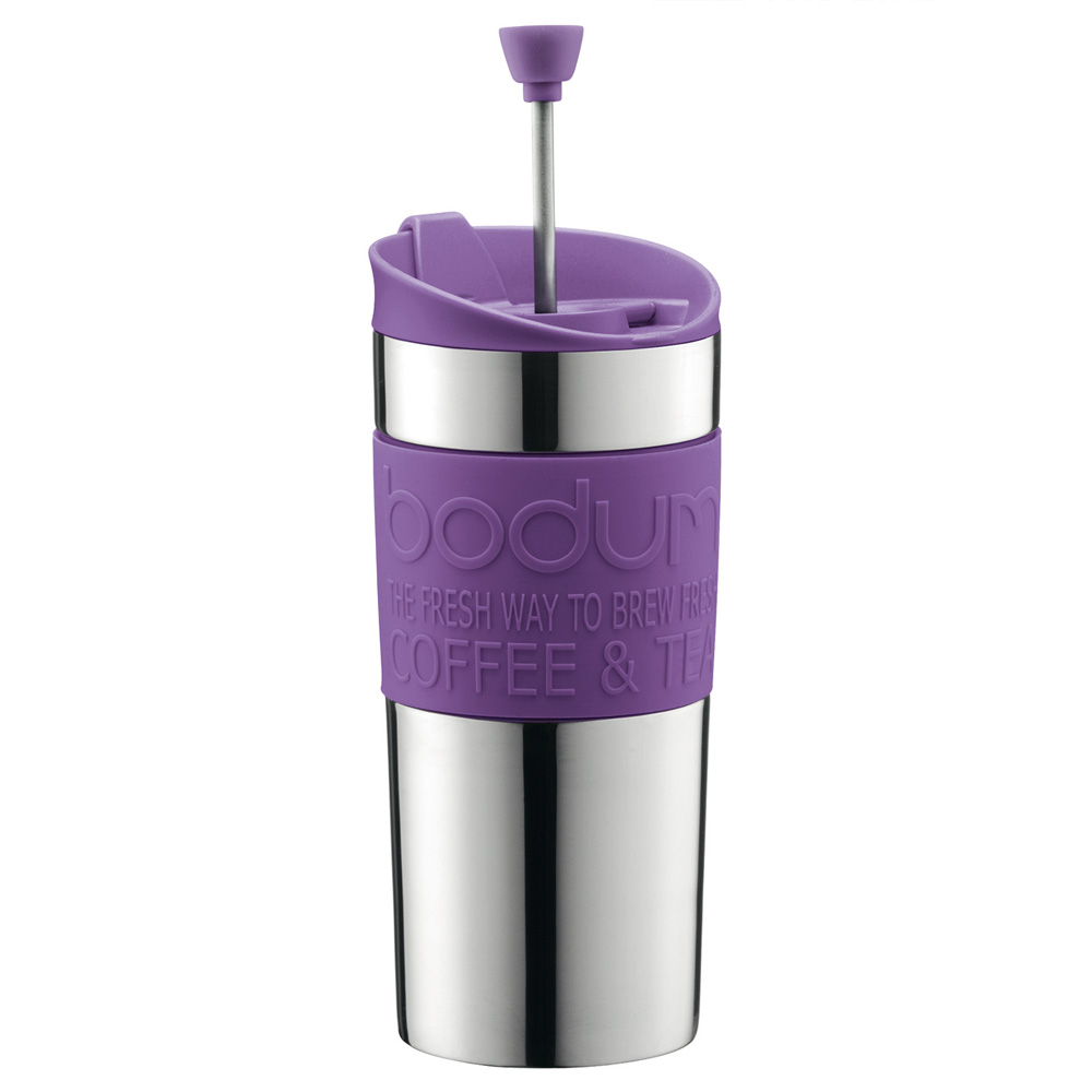 Bodum Travel Press Coffee Maker Vacuum Seal Purple