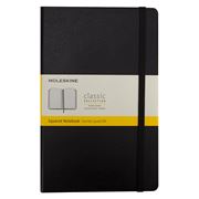 Moleskine - Classic Hard Cover Notebook Large Squared Black