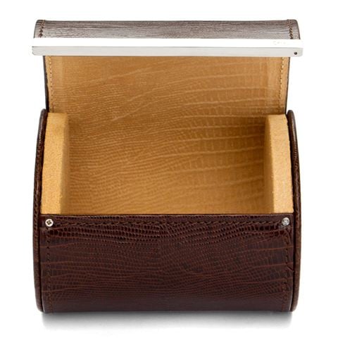 Renzo Romagnoli - Brown Thesius Leather Tie Holder