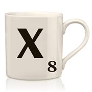 Scrabble - Letter Mug X