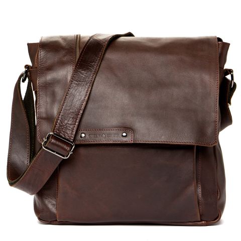 Greenburry Leather - Authentic High Lift Pull-Up Pocket Bag