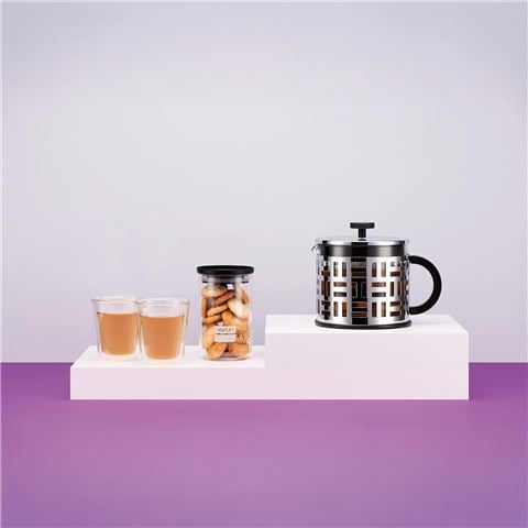 Bodum - Eileen French Tea Press Chrome 1.5L