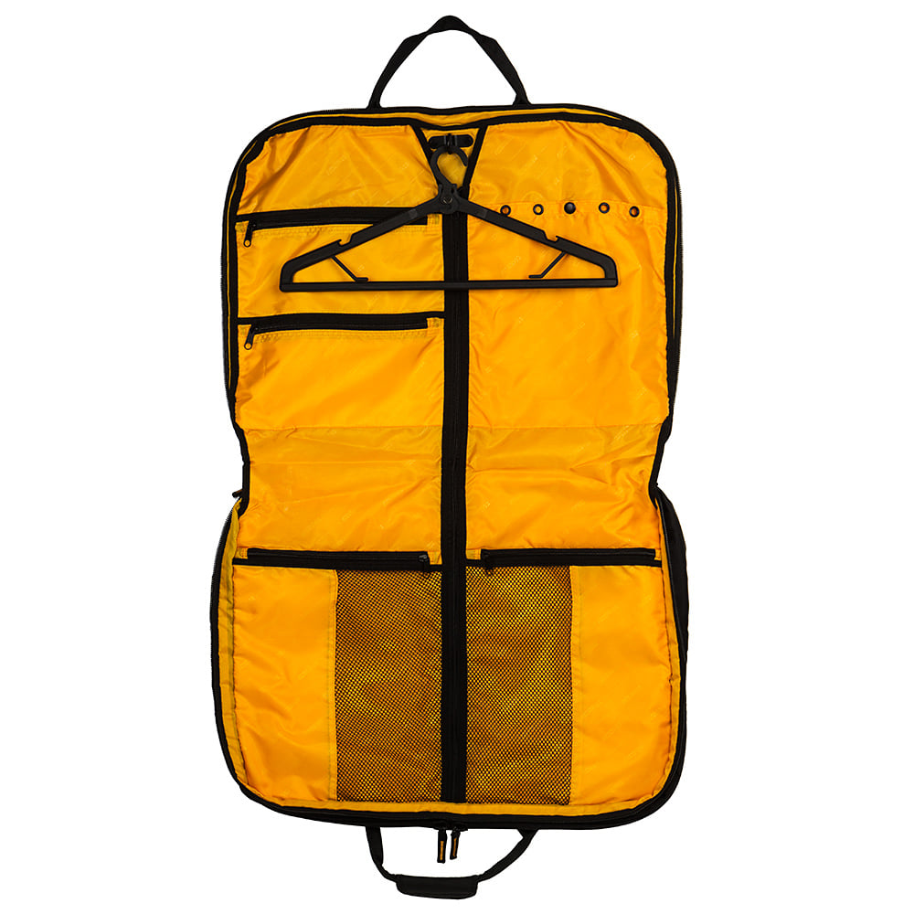 American Tourister Smart Garment Bag Black & Yellow Peter's of