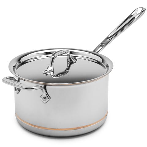 All-Clad - Copper Core Saucepan with Lid 20cm/3.8L