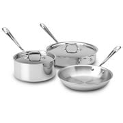 All-Clad - D3 Stainless Steel Cookware Set 3pce