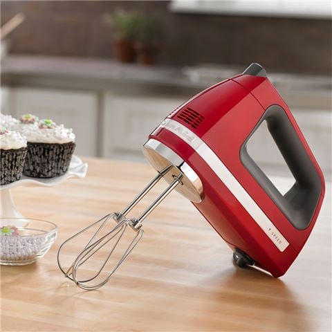 KitchenAid - KHM926 Hand Mixer 9 Speed Empire Red