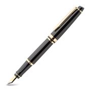 Waterman - Expert Black Fountain Pen with Gold Trim